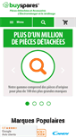 Mobile Screenshot of buyspares.fr